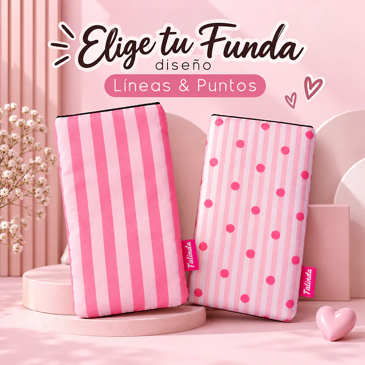  Funda de Lentes - Elige tu Diseño Líneas & Puntos 1