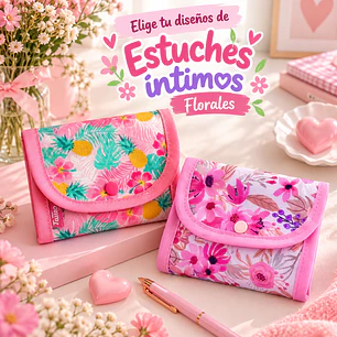 Estuche Intimo - Elige tu Diseño Floral