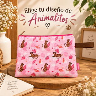 Estuche Plano - Elige tu Diseño de Animalitos