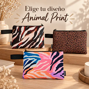 Estuche Plano -  Elige tu Diseño Animal Print