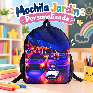 Mochila Jardín Personalizada