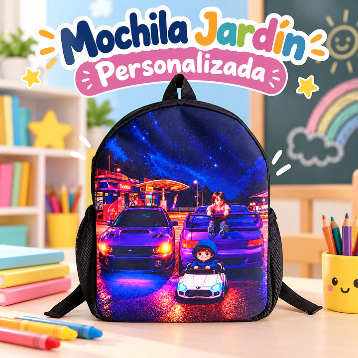Mochila Jardín Personalizada 1