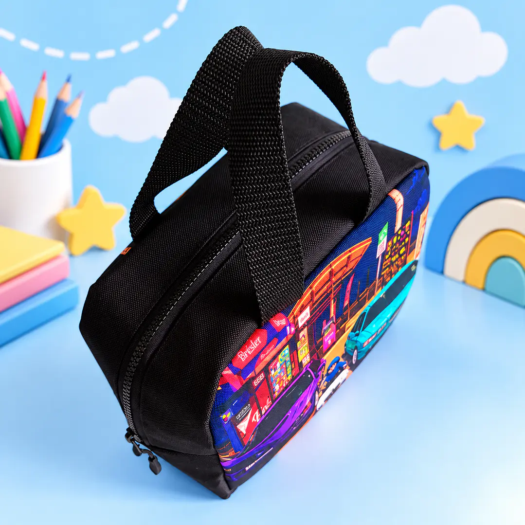 pack Mochila Jardín + Lonchera + Estuche Personalizados 8