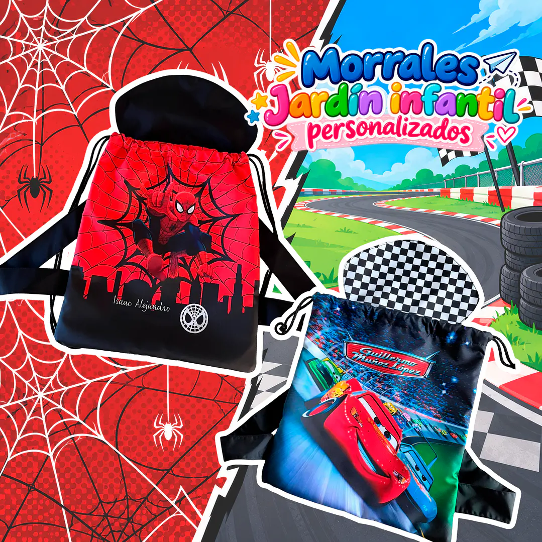 Morral Jardín Personalizado Incluye Nombre 1