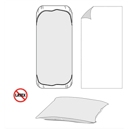 Kit Sabanas Dsechable  Cubre Camilla 