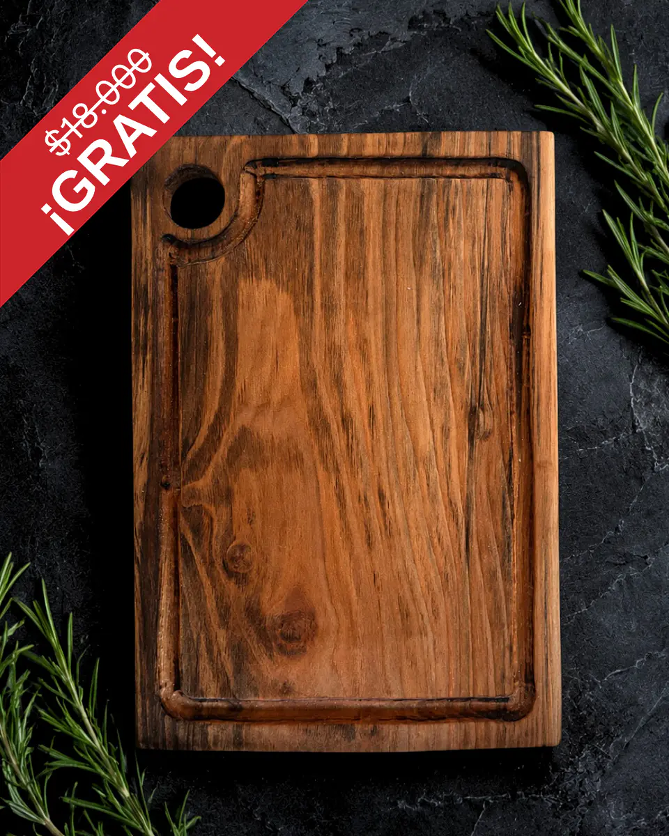 Letrero Quincho + Tabla Parrillera de REGALO 3