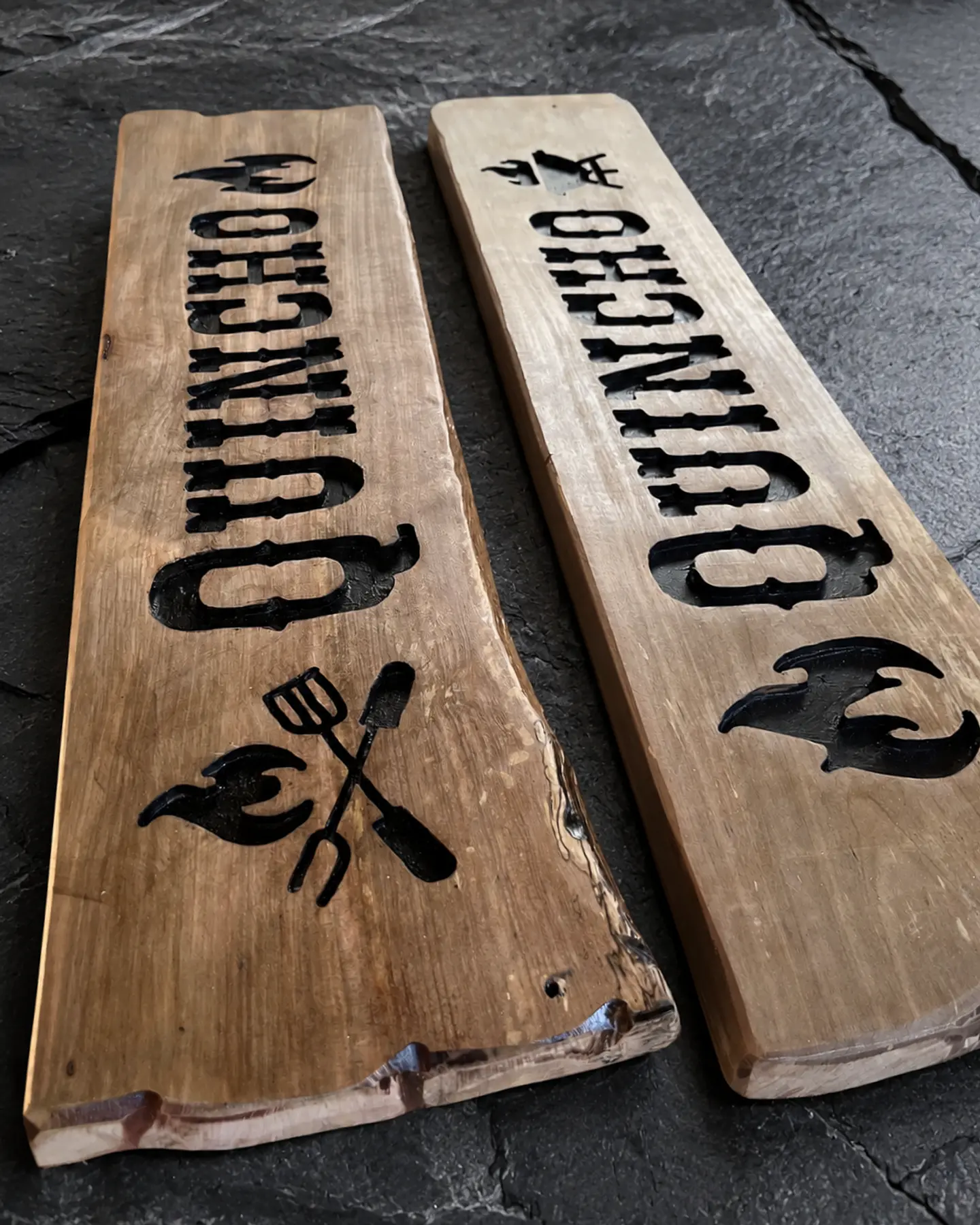 Letrero Quincho + Tabla Parrillera de REGALO 4