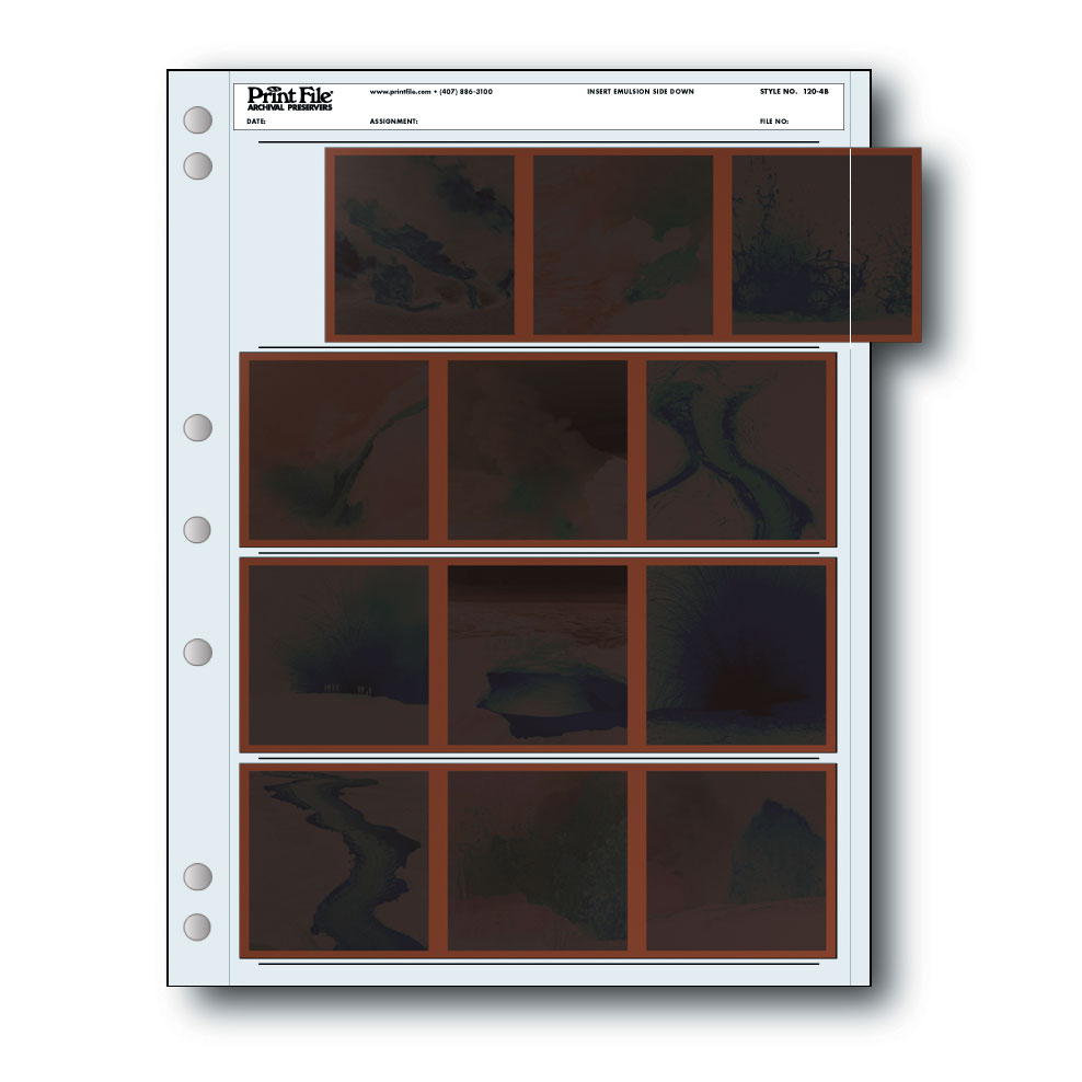Funda para negativos fotográficos - Print File - 120