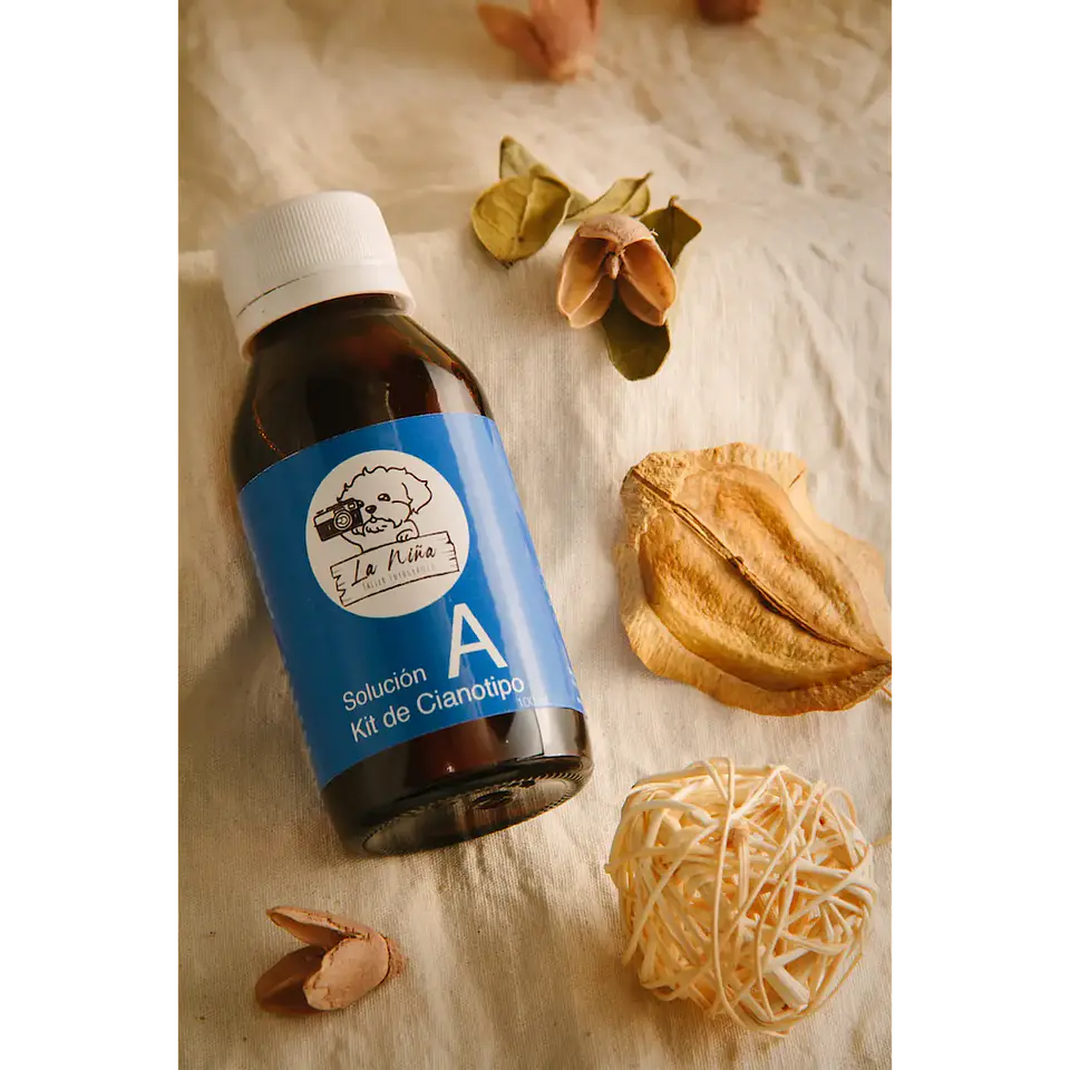 Sensibilizador Cianotipia - Citrato de Amonio y Hierro (III) – 100 mL 1