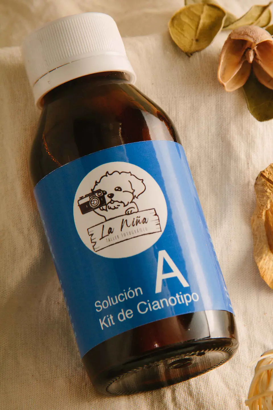 Sensibilizador Cianotipia - Citrato de Amonio y Hierro (III) – 200 mL 1