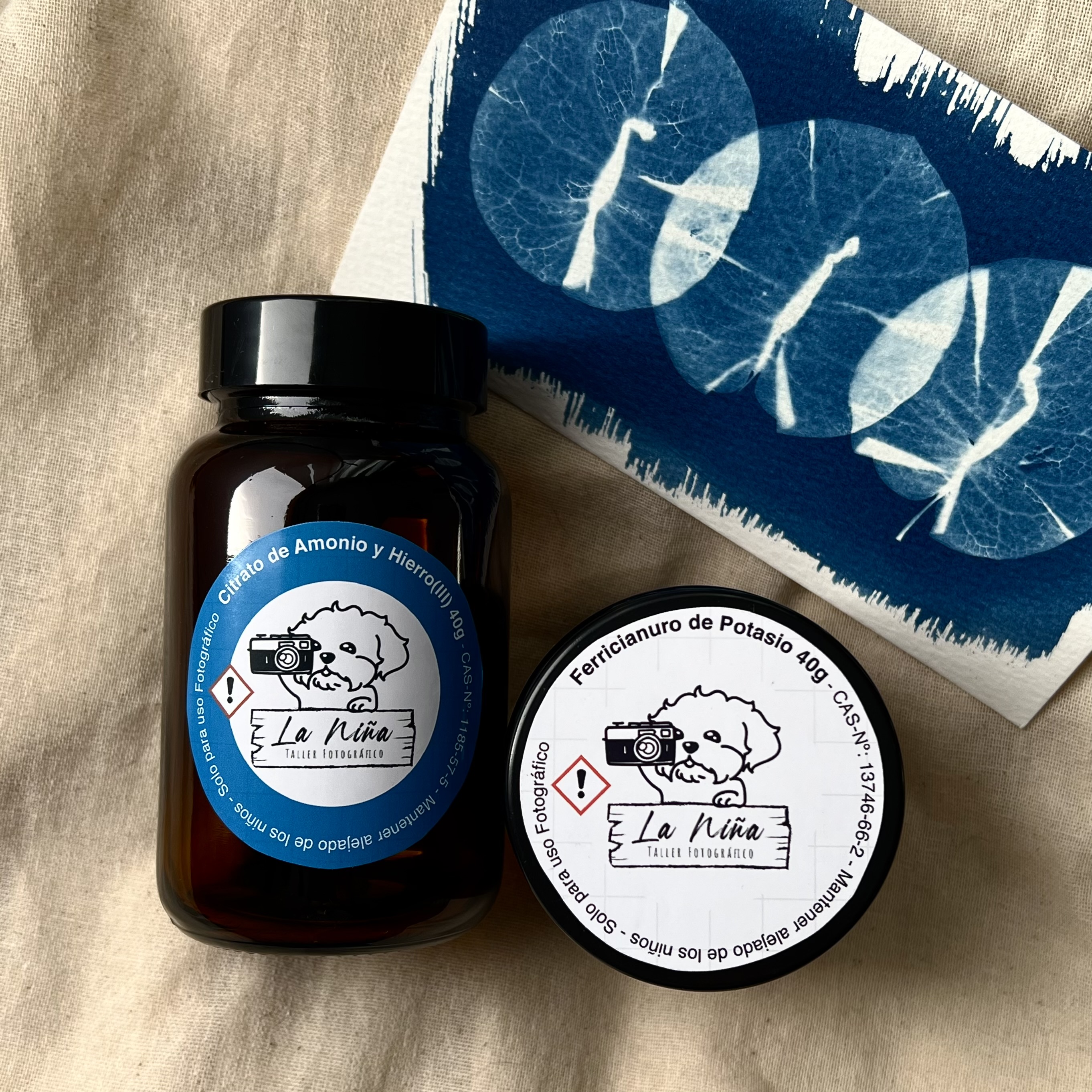 Kit de Cianotipia en Polvo – 80g