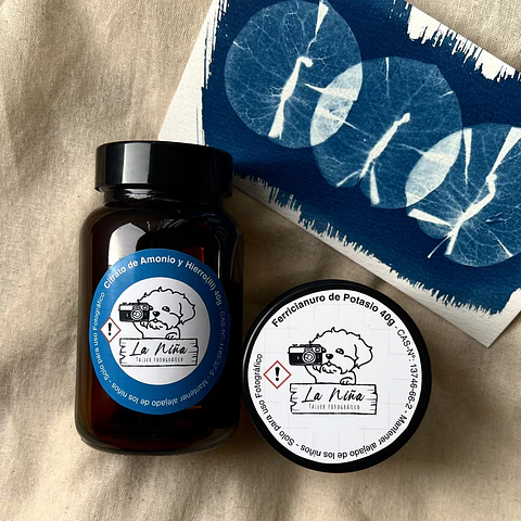 Kit de Cianotipia en Polvo – 80g