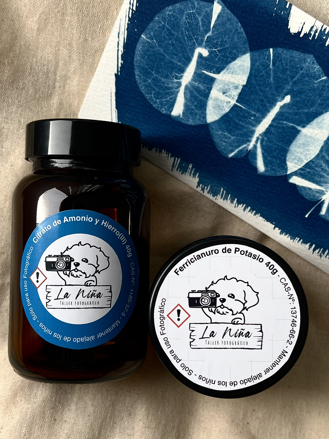 Kit de Cianotipia en Polvo – 80g 1