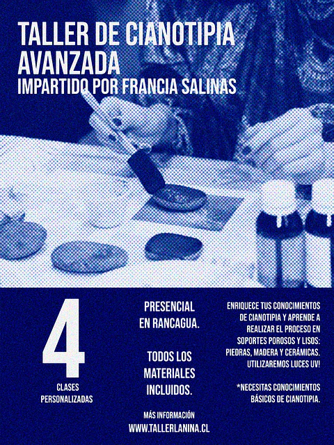 Curso Avanzado de Cianotipia Personalizado - Presencial Rancagua