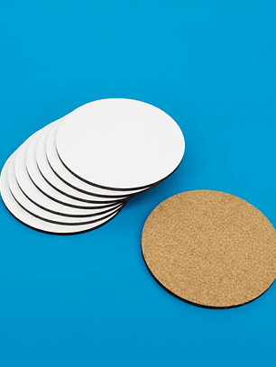 Posavasos de Durolac para sublimar