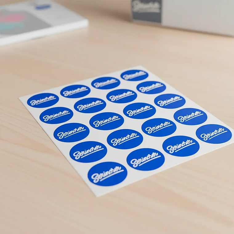 Sticker adhesivo PVC 1