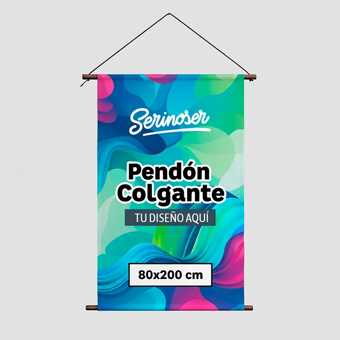 Pendón con travesaño 1