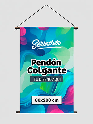 Pendón con travesaño
