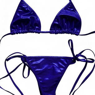 Tanga Morada Brillosa