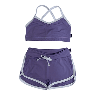 Conjunto Retro Lavanda 
