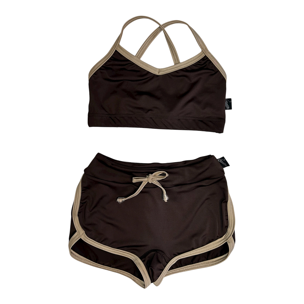 Conjunto Retro Chocolate  1