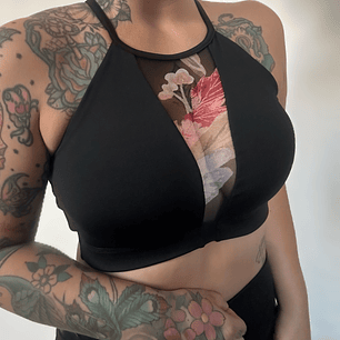 Top Brava Crisantemos