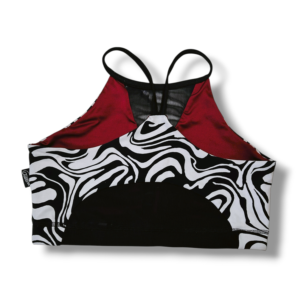 Conjunto Lina clásica y Top brava B&N 5