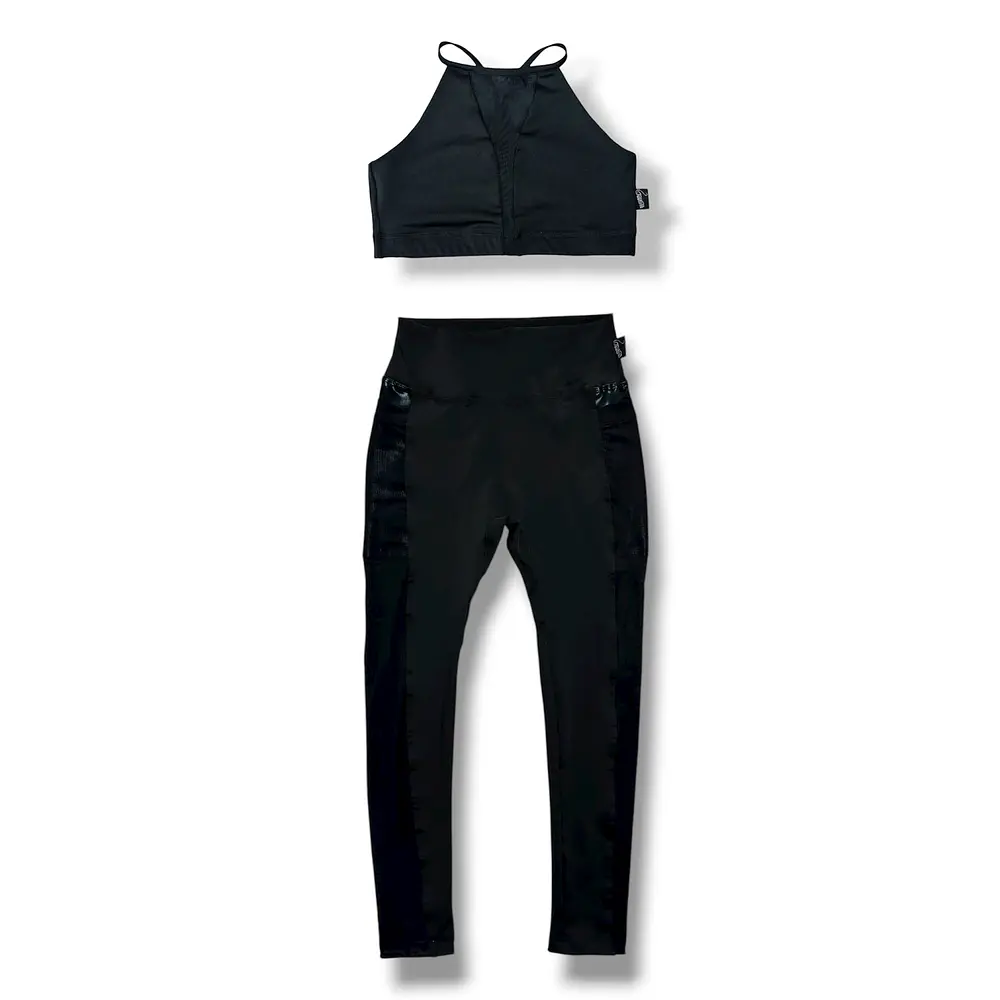 Conjunto Brava & Lina negro