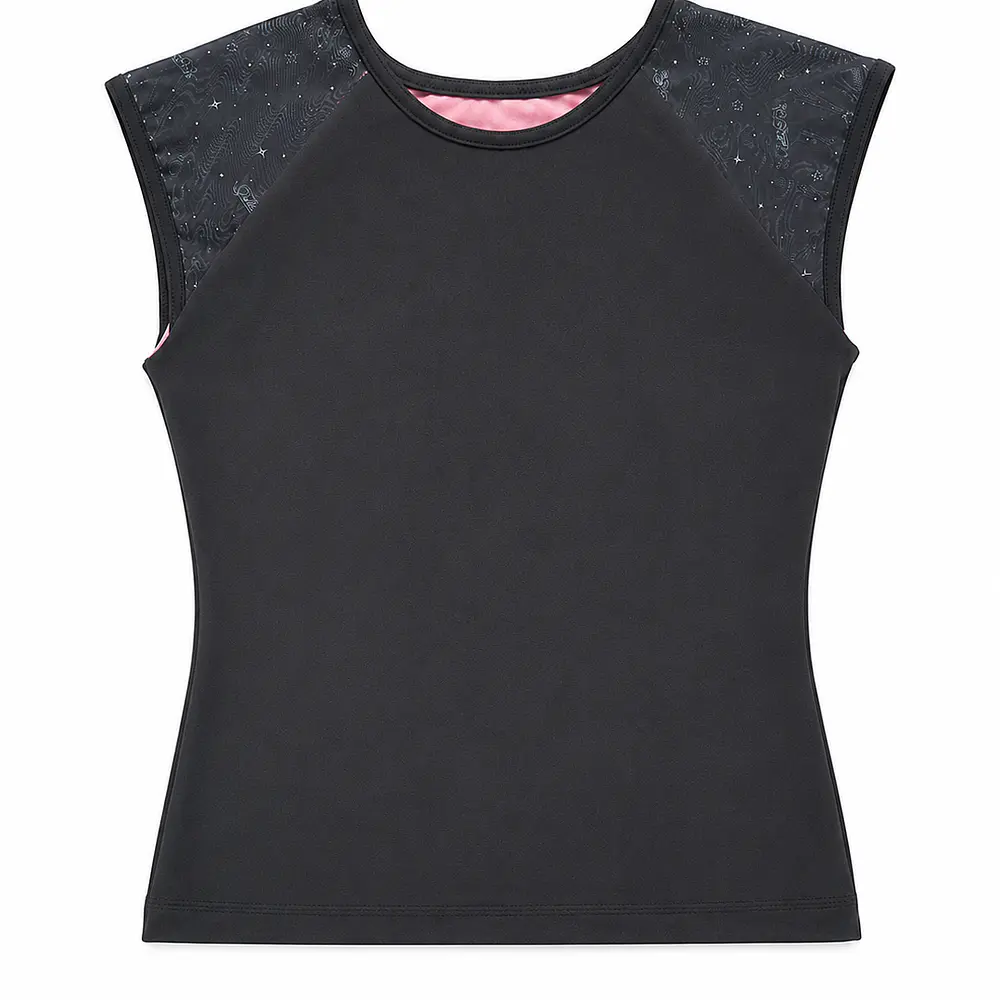Croptop Estrellas Negras 
