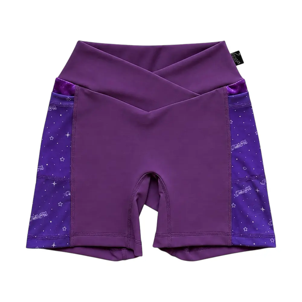 Calza Stellar Destellos Purpúra 1