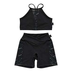 Conjunto Destellos Negro