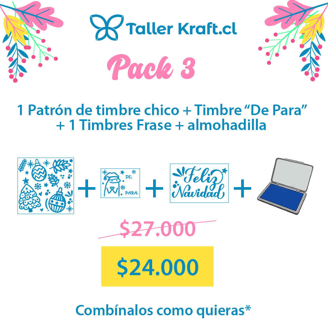 PACK TIMBRES DE NAVIDAD