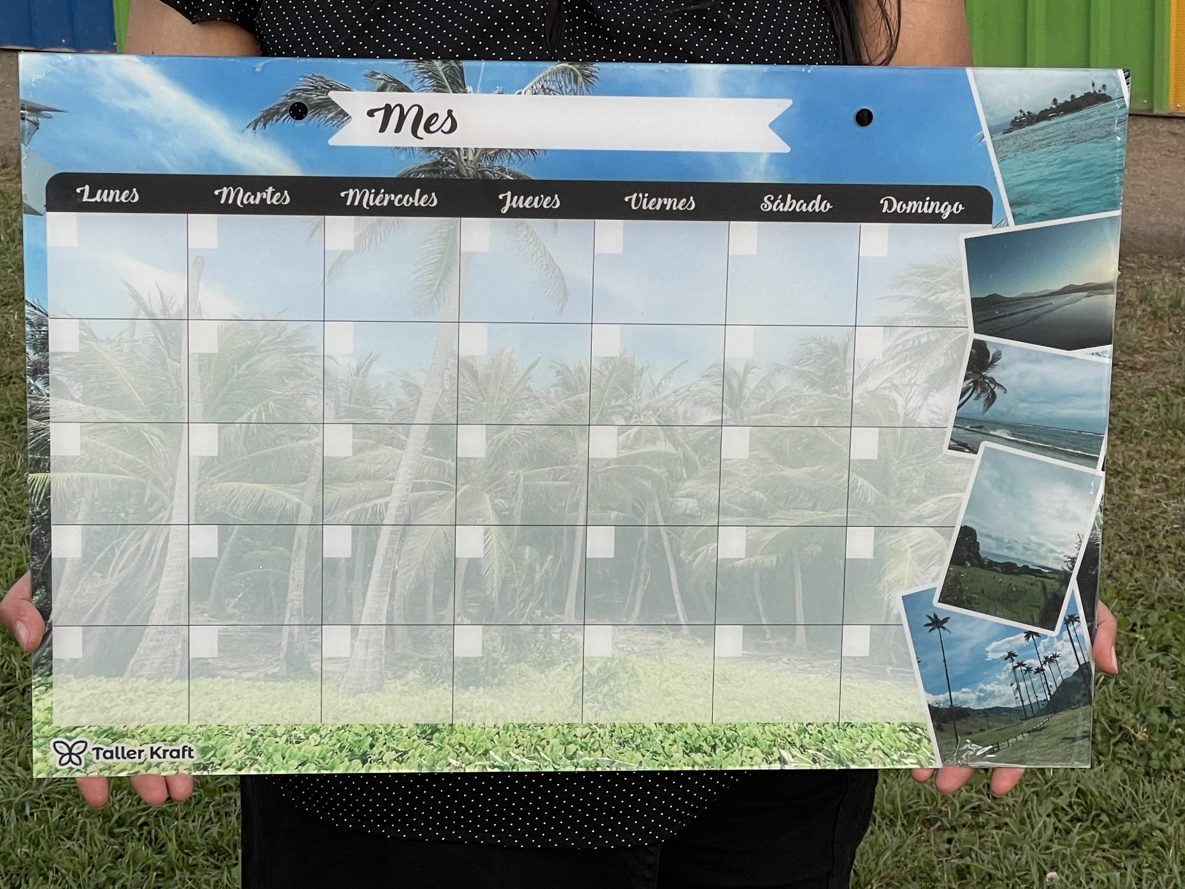 PIZARRA DE  ACRILICO PERSONALIZADA