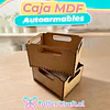 Caja autoarmable mdf