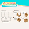 Caja autoarmable mdf