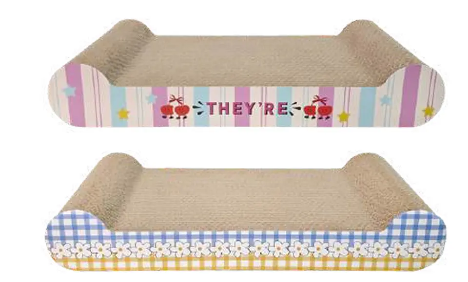 Rascador Estilo Cama Disenos 42X23X7Cm 1