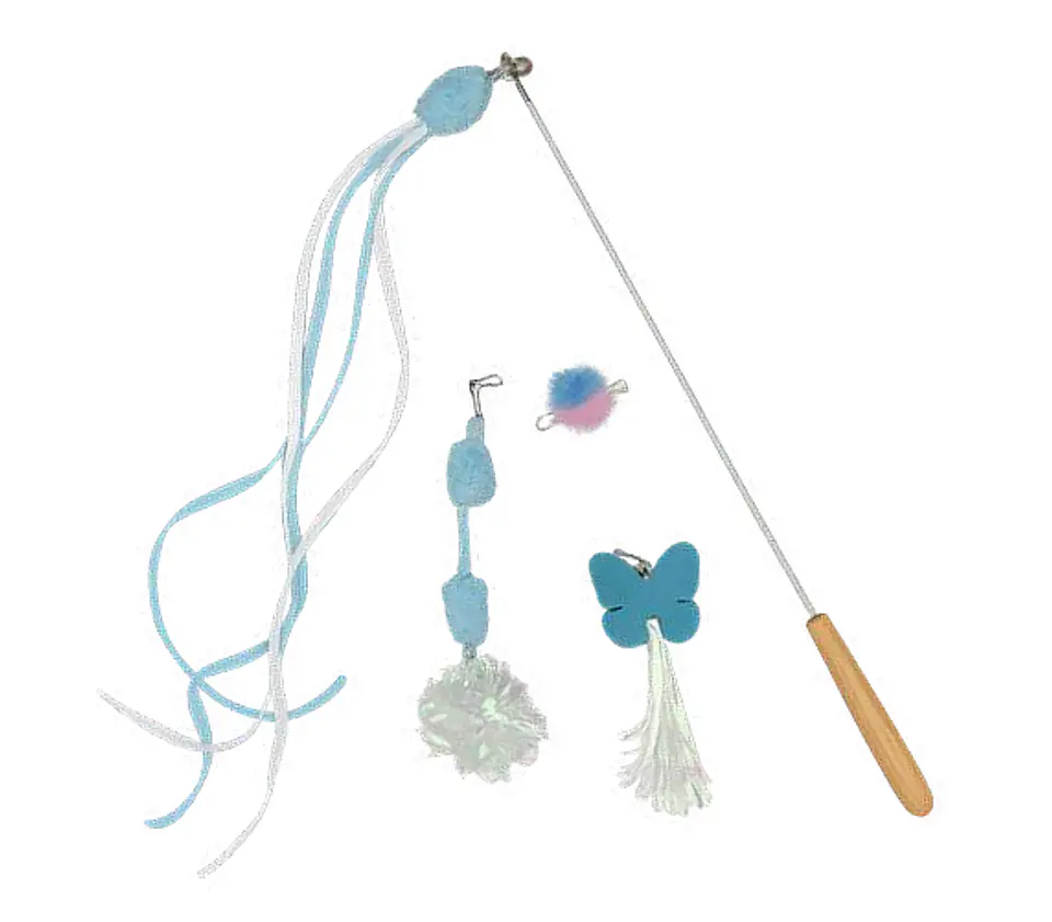 Varita Interactiva 5 Piezas Para Gato 1