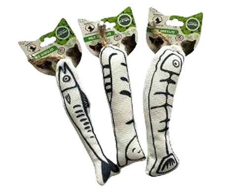 Peluche De Pez Con Catnip 20Cm
