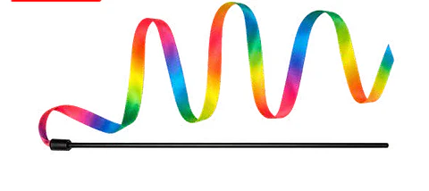Varilla Cinta De Colores Para Gato