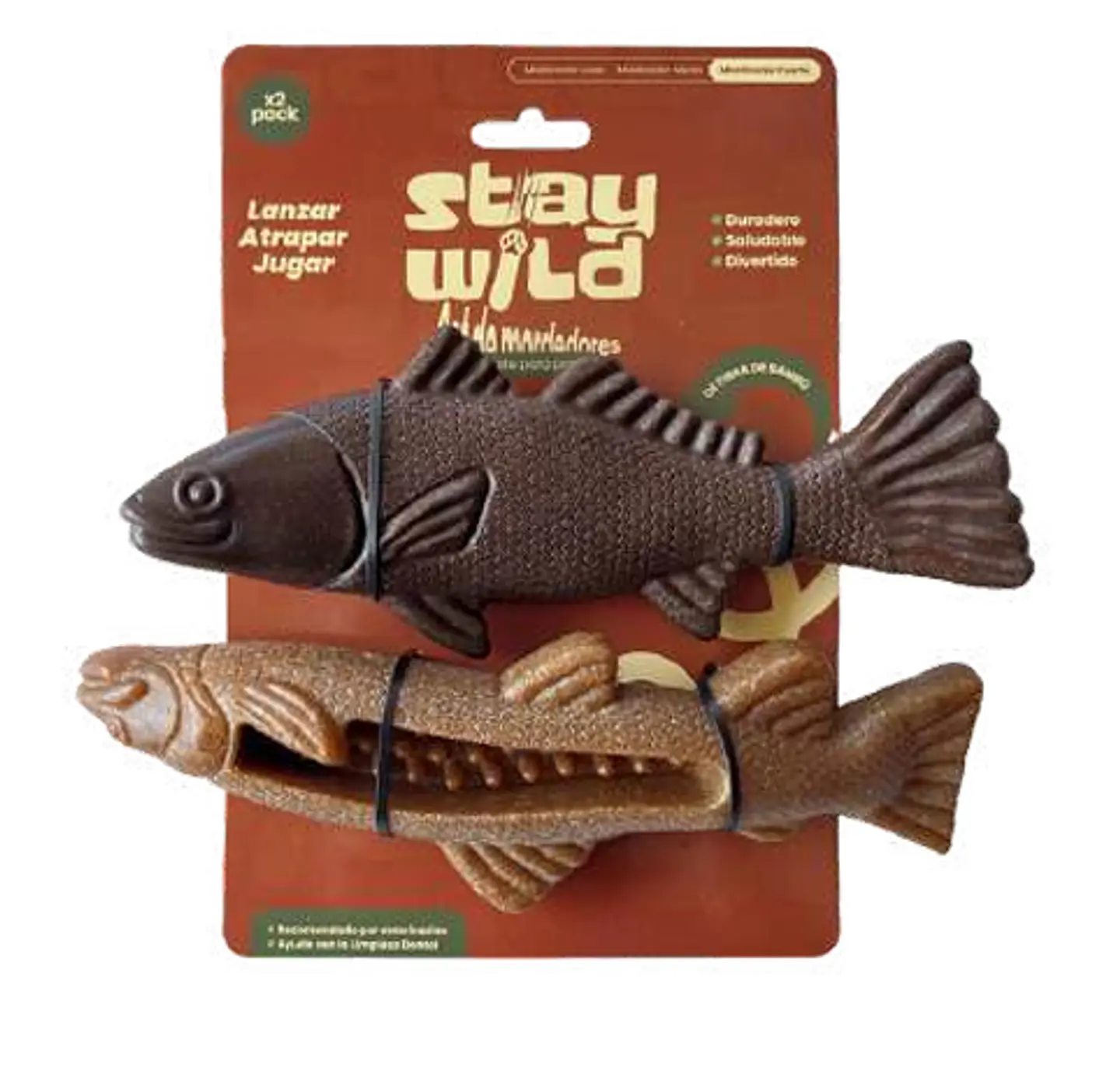 Juguete Stay Wild Pack 2 Peces 20X7 Cm 1