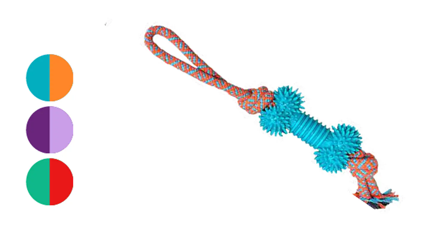 Cuerda Con Hueso Dental Goma 37Cm 1