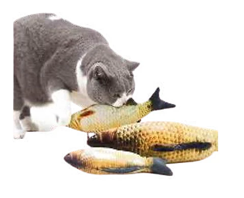 Peluche Pez Carpa Con Catnip Al Interior L
