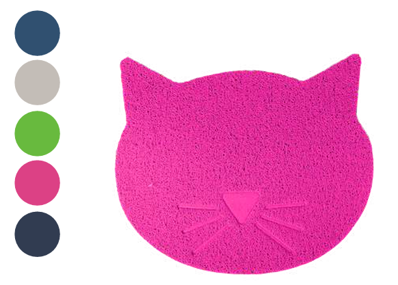 Alfombra Para Arenero Carita Gato 37X43Cm 1