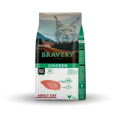 Bravery Chicken Adulto Gato 2Kg
