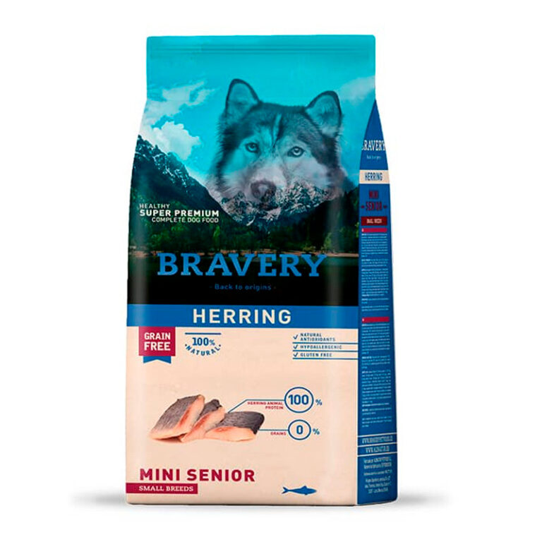 Bravery Herring Mini Senior Razas Pequeñas 7 Kg 1