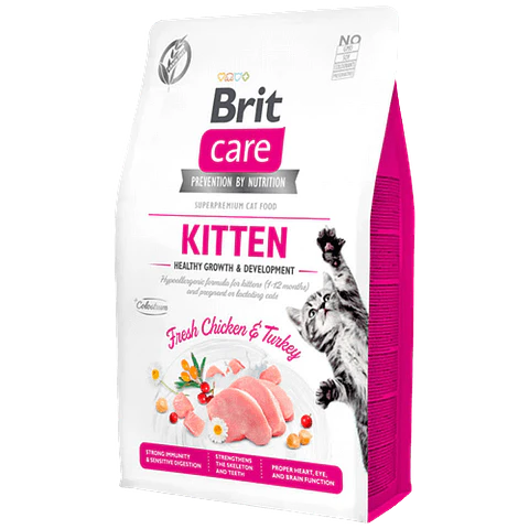 Brit Care Grain Free Kitten Healthy Growth 2 Kg