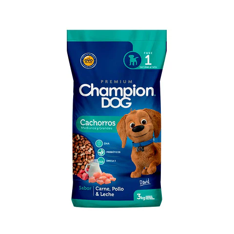 Champion Dog Cachorro 3Kg