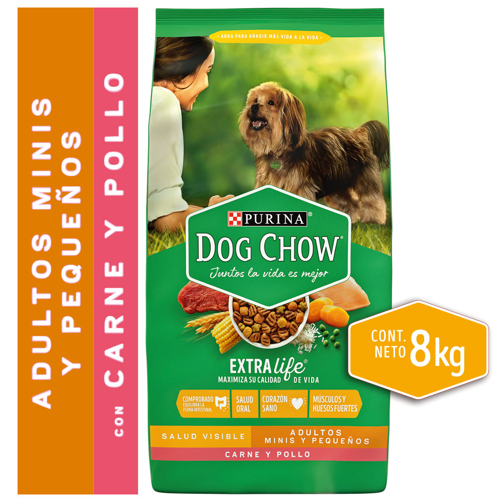 Dog Chow Adulto Razas Pequeñas 8 Kg 1