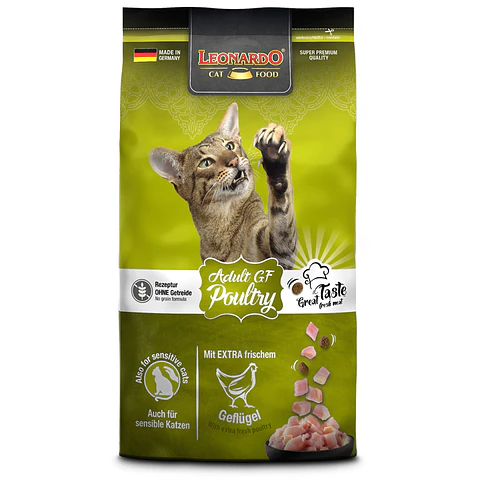 Leonardo Gato Adulto Grain Free Poultry Ave 7.5 Kg