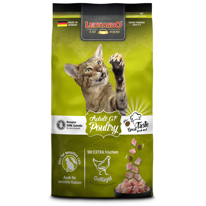 Leonardo Gato Adulto Grain Free Poultry Ave 1.8 Kg 1